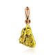 Unique 24K Gold Pendant The Nugget, image 