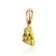 Unique 24K Gold Pendant The Nugget, image , picture 3