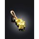Textured 24K Gold Pendant The Nugget, image , picture 2