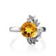 Luminous Silver Citrine Ring, Ring Size: 6.5 / 17, image , picture 3