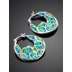 Colorful Enamel Hoops, image , picture 2