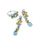 Chic Silver Ring With Topaz Ana Morganite, Ring Size: 6 / 16.5, image , picture 4