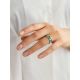 Mix Color Enamel Band Ring With Crystals, Ring Size: 6.5 / 17, image , picture 3