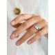 Chic Two Tone Nacre Ring, Ring Size: 6.5 / 17, image , picture 3