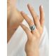 Multicolor Enamel Band Ring, Ring Size: 9 / 19, image , picture 4