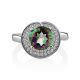 Stunning Silver Ring With Chameleon Color Quartz, Ring Size: 6 / 16.5, image , picture 3