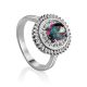Fabulous Silver Ring With Chameleon Color Quartz, Ring Size: 7 / 17.5, image 