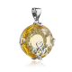Lustrous Yellow Crystal Pendant, image , picture 4