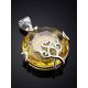 Lustrous Yellow Crystal Pendant, image , picture 2