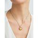 Lustrous Yellow Crystal Pendant, image , picture 3