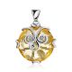 Charming Yellow Crystal Pendant, image 