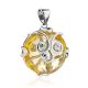 Charming Yellow Crystal Pendant, image , picture 4
