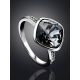 Voluptuous Silver Crystal Channel Set Ring, Ring Size: 7 / 17.5, image , picture 2