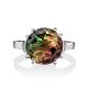 Fabulous Silver Ring With Chameleon Colored Quartz Centerstone, Ring Size: 7 / 17.5, image , picture 3