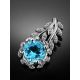 Charming Silver Topaz Pendant, image , picture 2