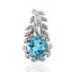 Charming Silver Topaz Pendant, image 
