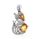 Exquisite Silver Citrine Pendant, image , picture 4
