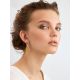 Luminous Silver Citrine Dangle Earrings, image , picture 3