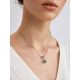 Laced Silver Prasiolite Pendant, image , picture 3