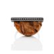 Ethnic Style Silver Wooden Ring, Ring Size: 8.5 / 18.5, image , picture 4