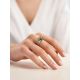 Luminous Faceted Prasiolite Ring, Ring Size: 8.5 / 18.5, image , picture 3