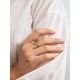 Lustrous Silver Citrine Ring, Ring Size: 8.5 / 18.5, image , picture 3