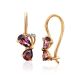 Cute Gold Butterfly Earrings, image , picture 3