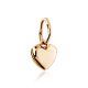 Tiny Gold Heart Shaped Pendant, image , picture 3