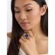 Spool Design Silver Denim Ring, Ring Size: 8 / 18, image , picture 3