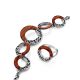Designer Silver Wooden Bracelet, image , picture 5
