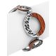 Designer Silver Wooden Bracelet, image , picture 4