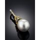 Designer Silver Nacre Pendant, image , picture 2