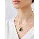 Fabulous Silver Crystal Egg Shaped Pendant The Romanov, image , picture 3