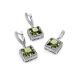 Refined Silver Pendant With Tourmaline And Crystals, image , picture 5
