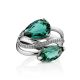 Designer Siver Prasiolite Ring, Ring Size: 8 / 18, image , picture 4