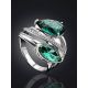 Designer Siver Prasiolite Ring, Ring Size: 8 / 18, image , picture 2