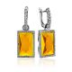 Refined Citrine Transformable Earrings, image 