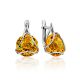 Lustrous Citrine Earrings, image 