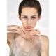 Refined Silver Necklace With Pearl And Crystals, image , picture 5