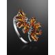 Lustrous Silver Citrine Ring, Ring Size: 9 / 19, image , picture 2
