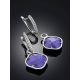 Ultra Feminine Silver Opal Transformable Earrings, image , picture 2
