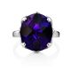Bold Deep Purple Amethyst Ring, Ring Size: 8 / 18, image , picture 4