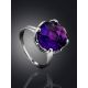Bold Deep Purple Amethyst Ring, Ring Size: 8 / 18, image , picture 2