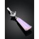 Chic Silver Agate Pendant, image , picture 2
