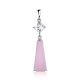 Chic Silver Agate Pendant, image 