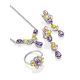 Ultra Feminine Mix Stone Ring, Ring Size: 8 / 18, image , picture 5