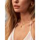 Fabulous Rose Gold Plated Silver Teardrop Pendant Necklace The Liquid, image , picture 4