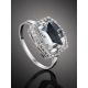Lustrous Rhinestone Ring, Ring Size: 8.5 / 18.5, image , picture 2