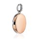 Rose Gold Plated Silver Locket Pendant The Liquid, image , picture 4