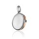 Rose Gold Plated Silver Locket Pendant The Liquid, image , picture 3